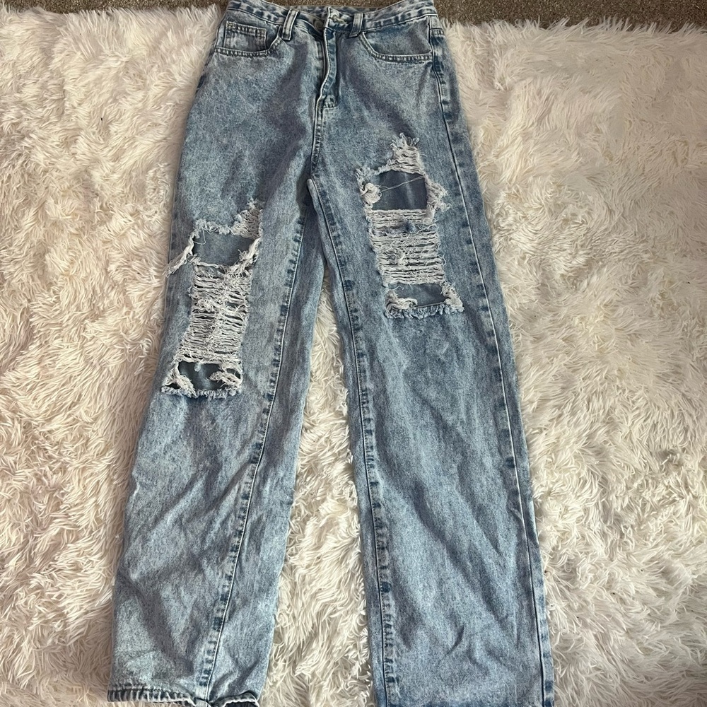 Shein ripped jeans